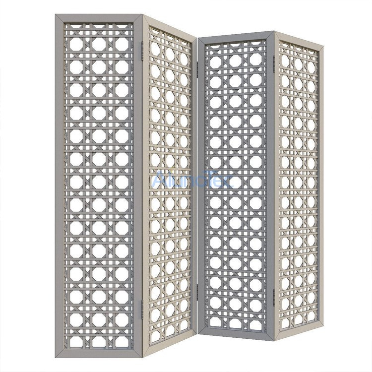 2019 China Beautiful Carved Aluminium Screen For House Decoration