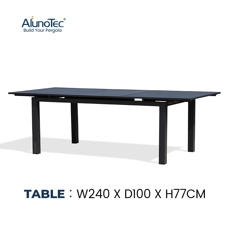AlunoTec Modern Expand Your Hosting Space Extendable Balcony Patio Dining Sets Collections