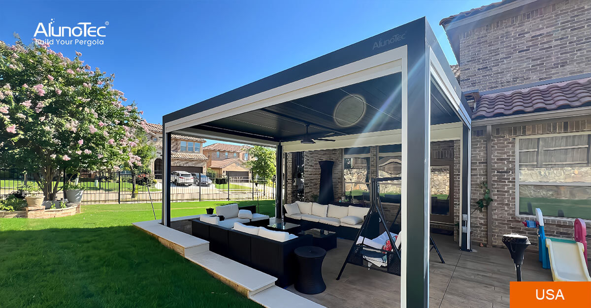 sunshade pergola