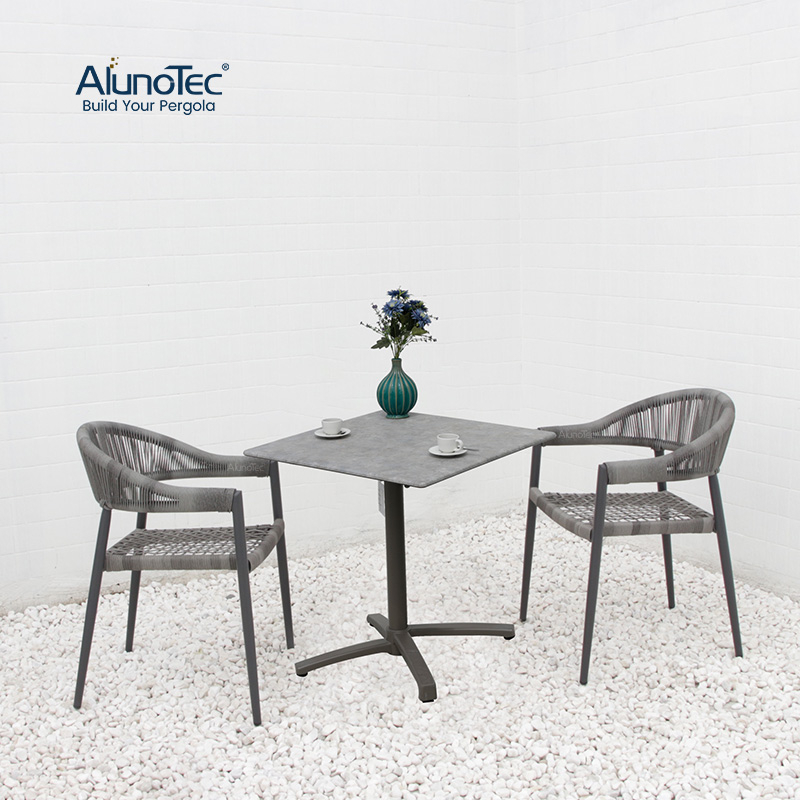 AlunoTec New Porch Poolside Weather-resistant Outdoor Dining Lounge Chairs