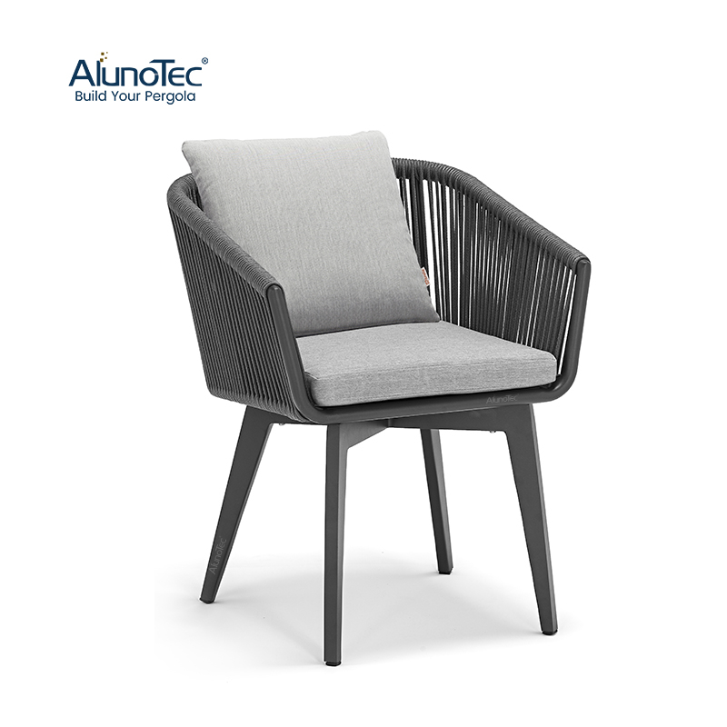 AlunoTec Bar Bistro Recliners Aluminum Deck Outdoor Garden Chairs