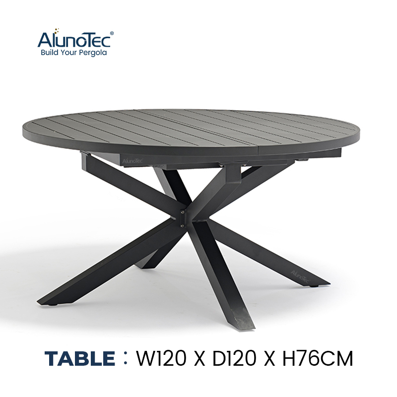AlunoTec Luxury Al Fresco Dining Sets Elevate Outdoor Meals Patio Furniture Outdoor Dining Sets