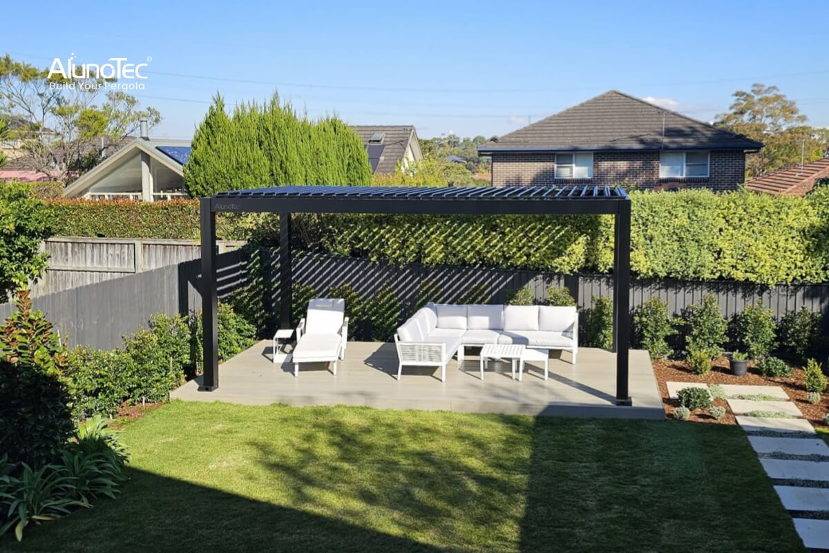 Black Pergola Black Pergola