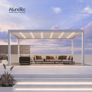 AlunoTec Transform Outdoor Space Backyard Structure Waterproof Pergola System