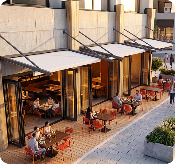 4. Commercial Outdoor Areas