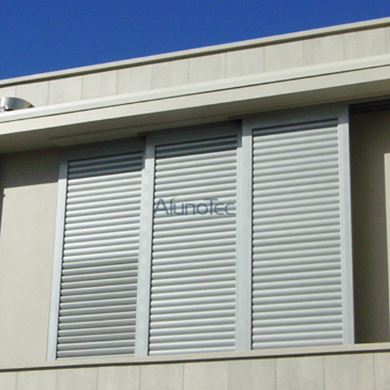 Aluminum Sliding Louvre Shutter Window - Buy sliding shutter, Sliding ...