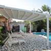 Retractable Awning PVC Pergola Roof Cover