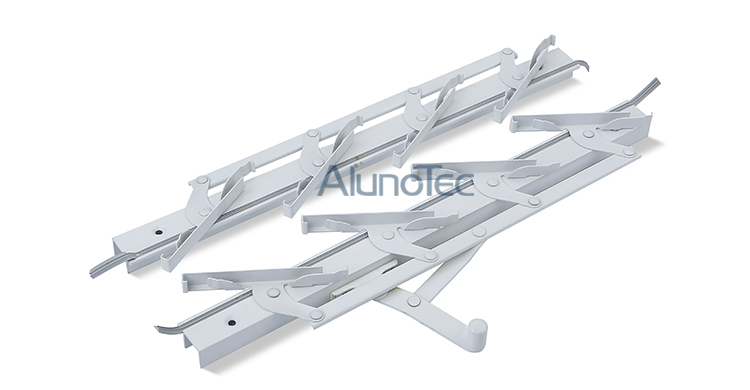 Outward Hanging 4 Blades Louver Parts For Windows