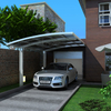 Polycarbonate Sheet Double Car Shelter Outdoor Carport Canopy With Arch Roof