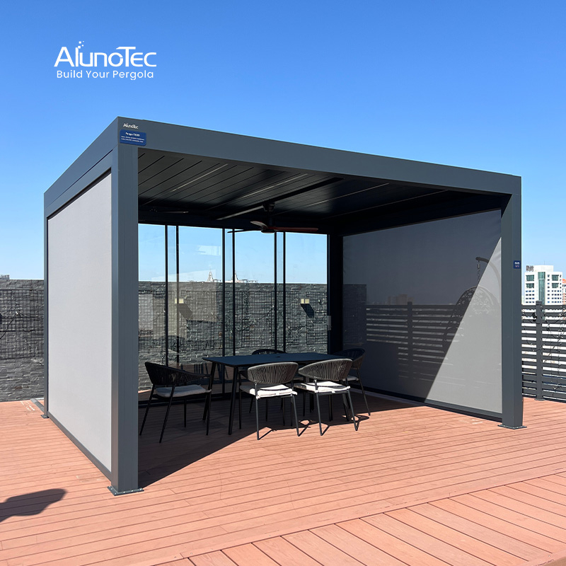 motorised pergola roof