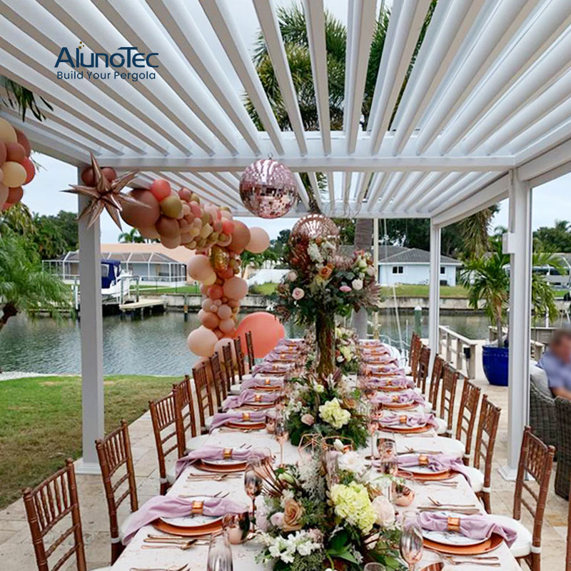 AlunoTec 5x3m 4x6m Custom Poolside BBQ Pergola for Australia