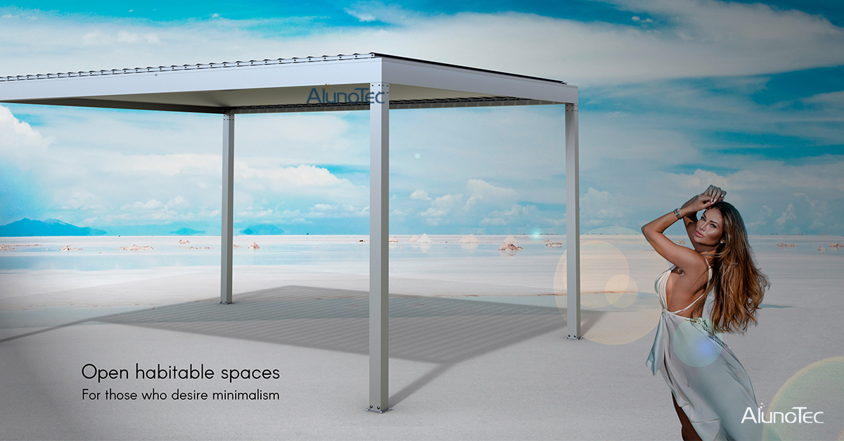 AlunoTec pergola expand your living space and extend your outdoor season