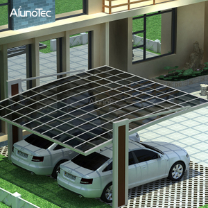 Outdoor Polycarbonate Aluminum M Style Carport For Car Garage
