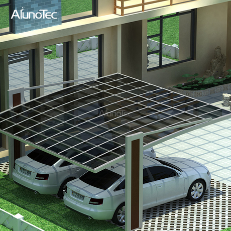 Best Selling Polycarbonate Sheet Solar Carport Prices For Car