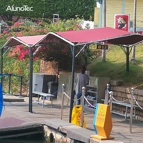 Diy Gazebo Terrace Awning Car Parking Tents With Steel Frame For Outdoor Restaurants Garden Sunshade Cover Polyester Tent On Aluminum Pergola Alunotec Diy Gazebo Terrace Awning Car Parking, Diy Outdoor Canopy Frame