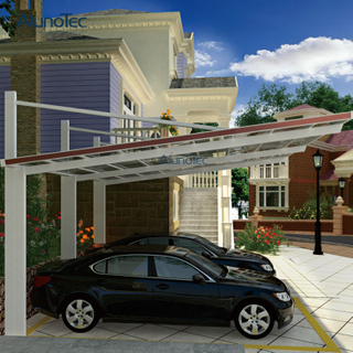 Economic Aluminum Back Pull Carport for Car Parking