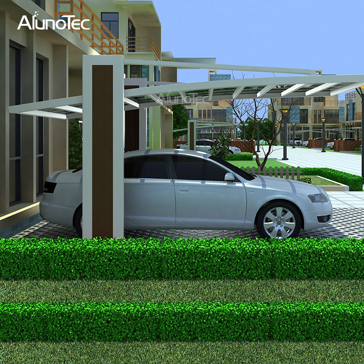 Customized Retractable Car Awning Patio Carport in Garden