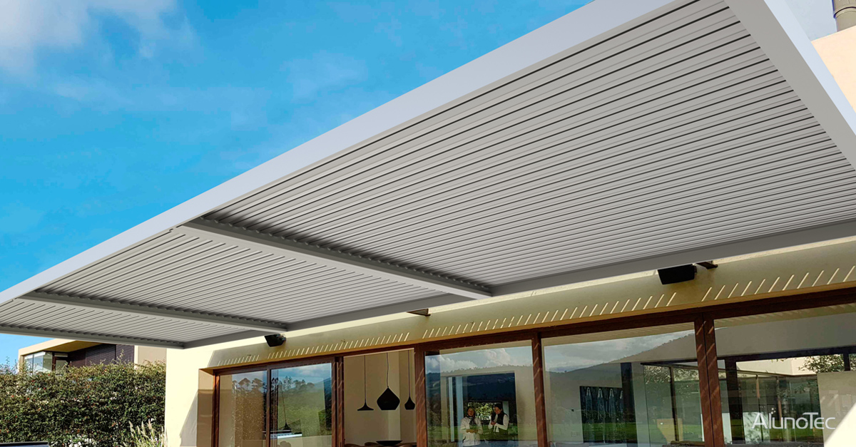 Garden Adjustable Louver Roof System 