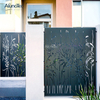 AlunoTec Aluminium Alloy CNC Laser Cut Metal Screens Outdoor Panel Fencing Decorative Garden Fence 