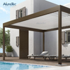 Remote Controlled Opening Louvre Roof Pergola Systems For Swimming Pool