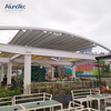 6m Retractable Awning PVC Retractable Roof Price For Living Space