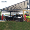 Waterproof Pvc Awning Roof Retractable With Operable Louvers