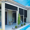 China Outdoor Remote Sun Screen Electric Side Blinds for Pergola Or Window
