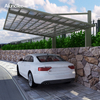 High Quality Custom Size Aluminum Frame Waterproof Carport For Garden