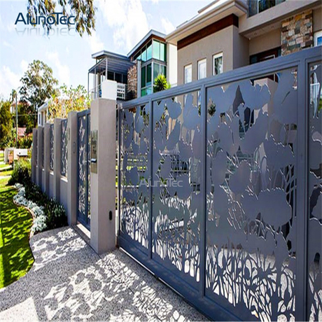 High Quality Cnc Carving Outdoor Garden Fence For Decoration