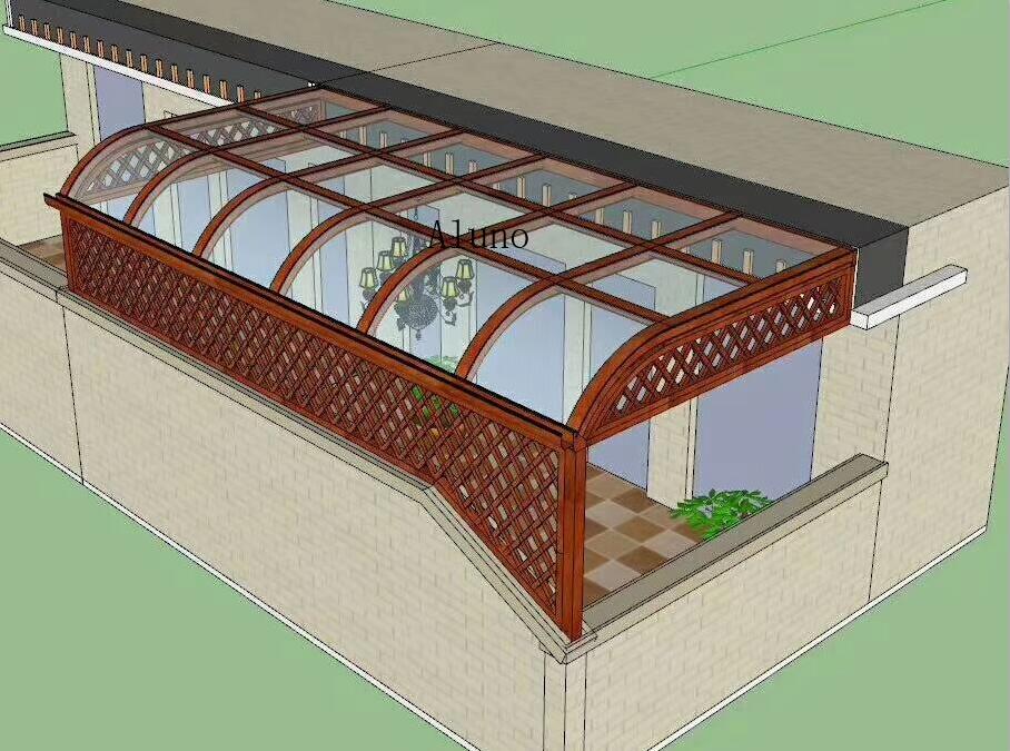 3D drawing Canopy Awning
