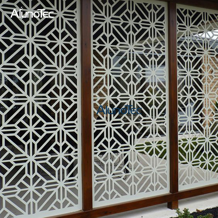 Punch Panel Aluminium Partition Panel Use For Office Decoration