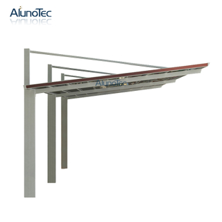 Waterproof Customized Aluminum Frame Carport PC Roof Canopy