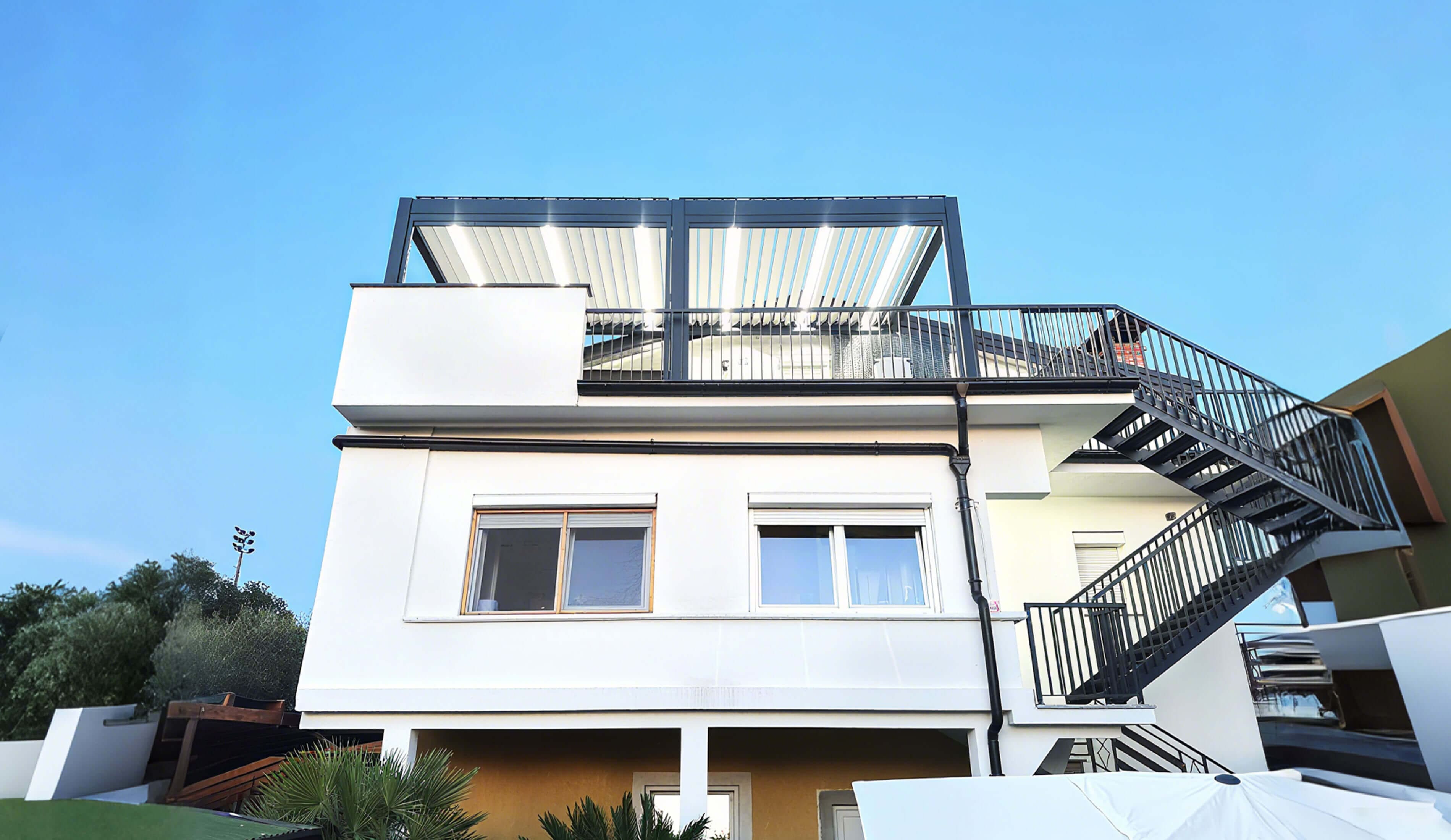 pergola with LED Light