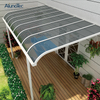 Factory Price Polycarbonate Awning Canopy Aluminum Patio Roof for Backyard