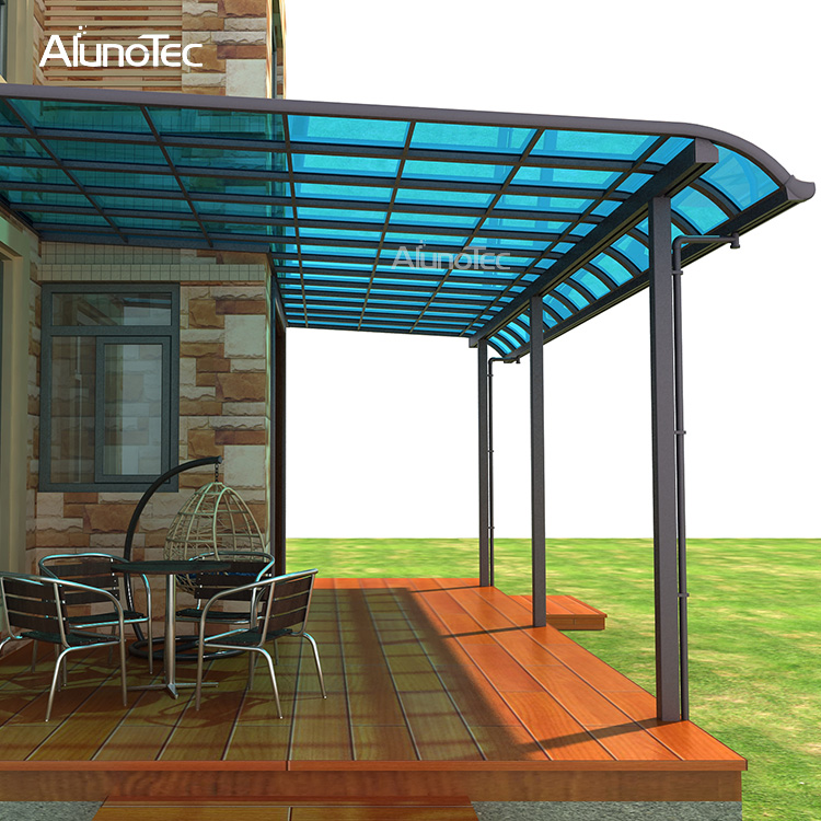 Polycarbonate Patio Cover for Outdoor Sun Rain Protection