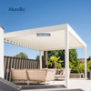 AlunoTec 8 Meter By 4 Meter Pergulla Upper New Wall Mounted Strong Roof Terrace Swimming Pergola with Spa