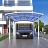 AlunoTec Strong Wind Resistance Roof Outdoor Carport Shelter Sun Shade Driveway Cover