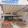 4x5m Customize Polycarbonate Outdoor Retractable Roof Awning Kits