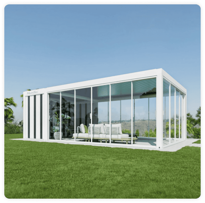 glass door