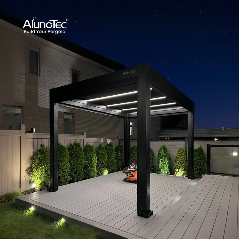 louvered pergola canada