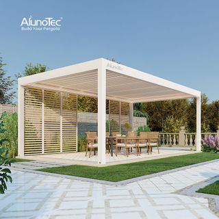 AlunoTec Custom 4x6m Slovenia Slovakia Manual Automatic Pergola Cost