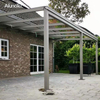  Modern Pergola Aluminum Outdoor Pergolas Patio Cover Sunroom Canopy with Pvc Pergola Roof System