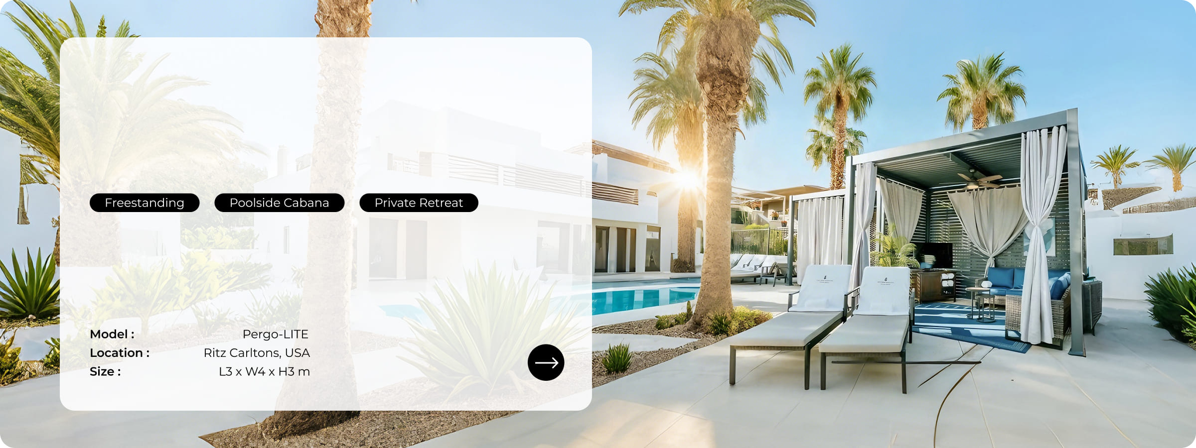 Hotel Garden Pergola