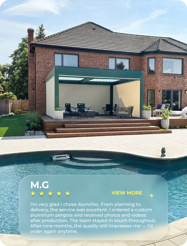 pergola kits with roof