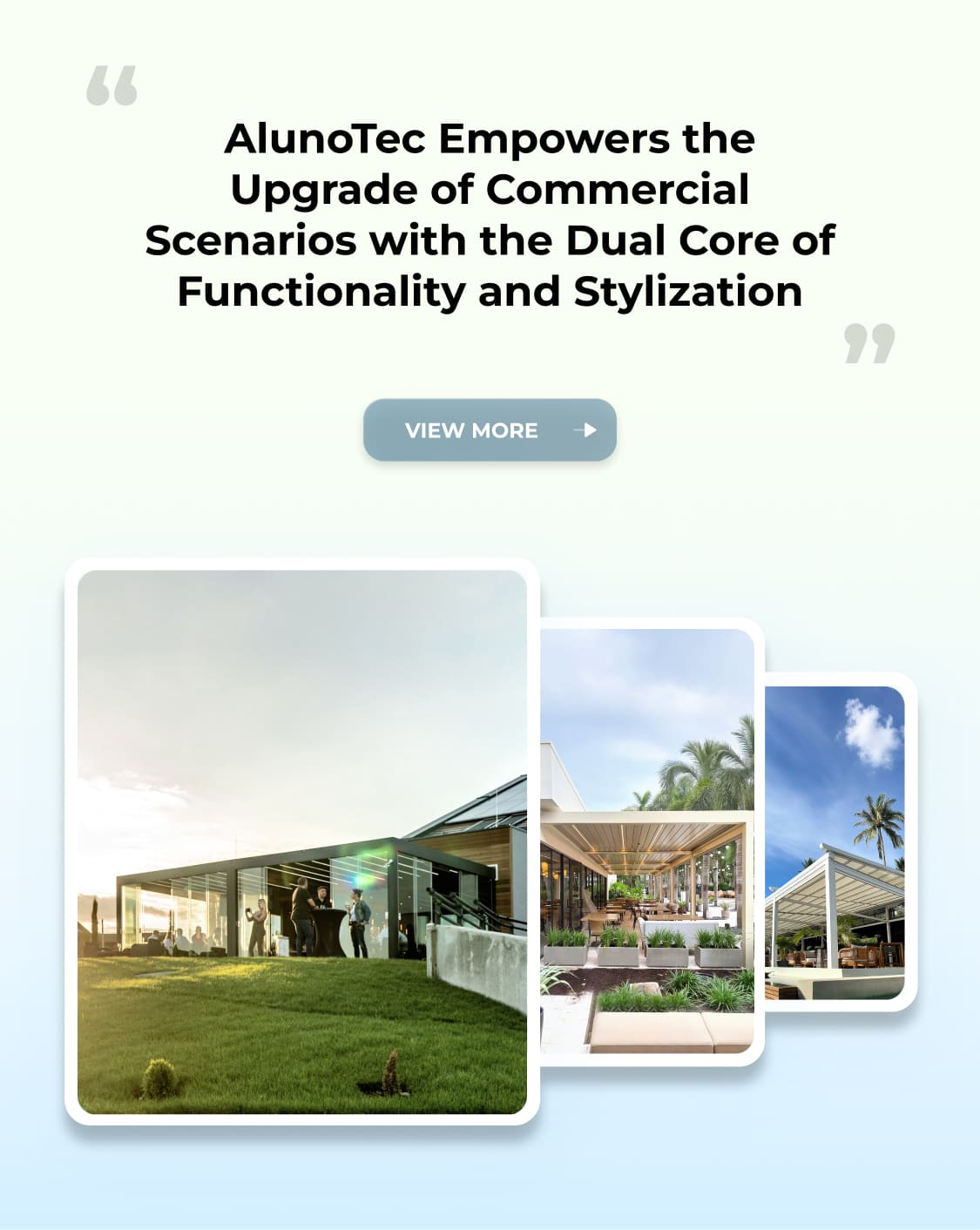 Commercial Pergola