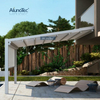 Outdoor Folding Automatic Retractable Roof Pergola with Heater