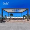 AlunoTec 10mx12m Louvered Roof Covered Patio Louvered Pergola Price Outside Shade for Outdoor
