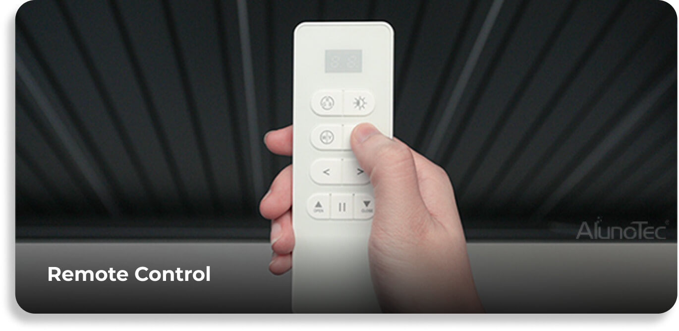 Remote Control Pergola