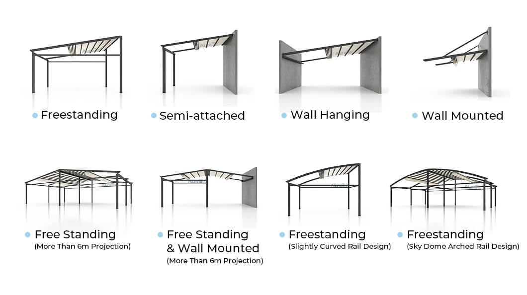 outdoor folding awning