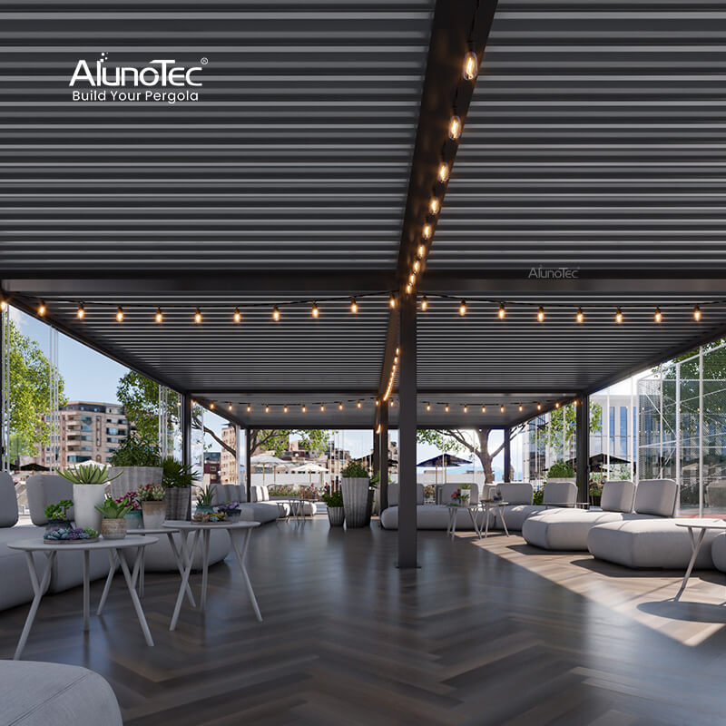 8 x 10 louvered pergola